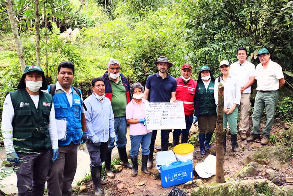 Trabajo con la comunidad en la cuenca del río Mayo